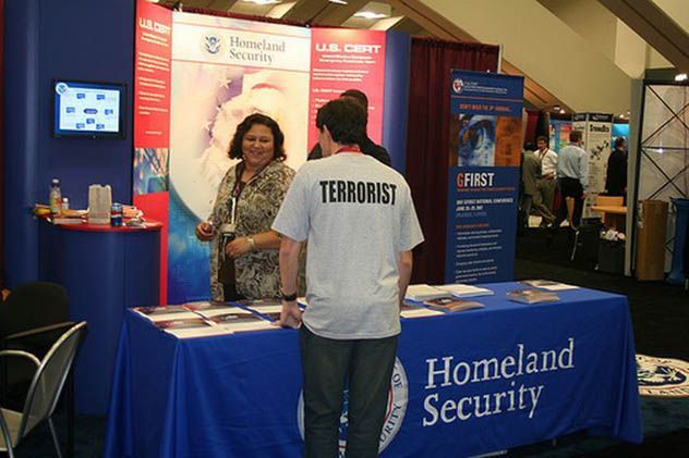 Terrorist at Homeland Security