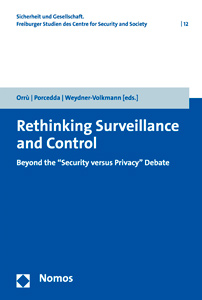 Buchcover Rethinking Surveillance and Control (2017)
